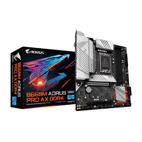 Gigabyte B660M AORUS PRO AX DDR4  Intel B660 Motherboard