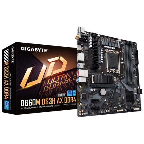 Gigabyte B660M DS3H AX DDR4 Intel B660 Motherboard