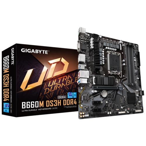 Gigabyte B660M DS3H DDR4 Intel B660 Motherboard