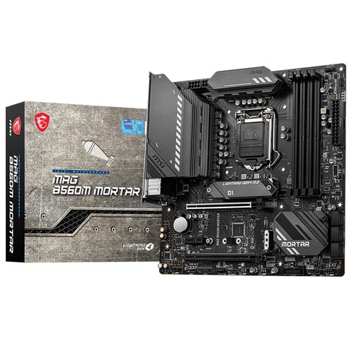 MSI MAG B560M MORTAR Intel B560 M-ATX Motherboard