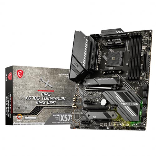 MSI MAG X570S TOMAHAWK MAX WIFI AMD X570 ATX Motherboard