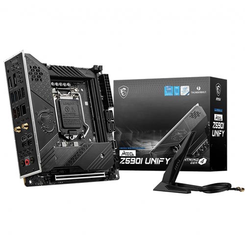 MSI MEG Z590I UNIFY Intel Z590 Mini-ITX Motherboard