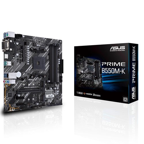 ASUS PRIME B550M-K AMD B550 Motherboard