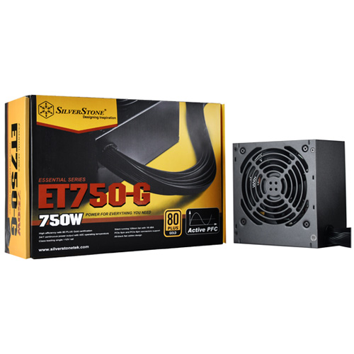 Silverstone Strider Essential Series 750W 80+ GOLD SMPS SST-ET750-G