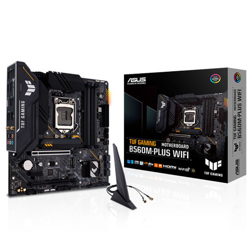 ASUS TUF GAMING B560M-PLUS WIFI Intel B560 Micro ATX Motherboard