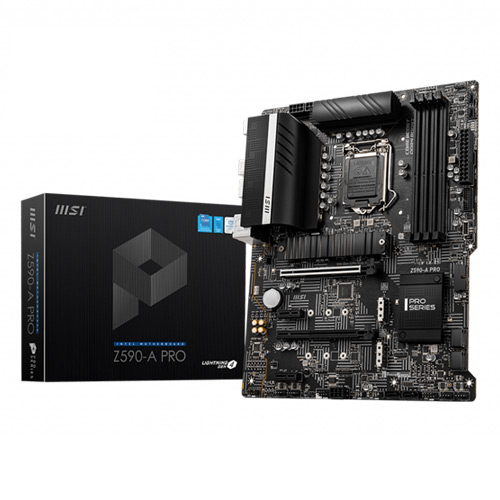 MSI Z590 A PRO Intel Z590 LGA 1200 Intel Motherboard