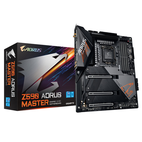 Gigabyte Z590 AORUS MASTER Intel Z590 LGA 1200 Intel Motherboard