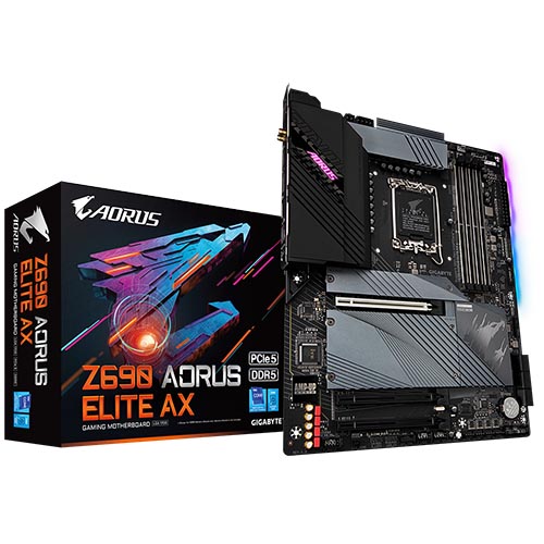 Gigabyte Z690 AORUS ELITE AX Intel Z690 Chipset Motherboard