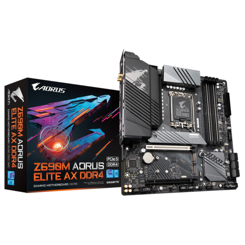 Gigabyte Z690M AORUS ELITE AX DDR4 Intel Z690 Chipset Motherboard