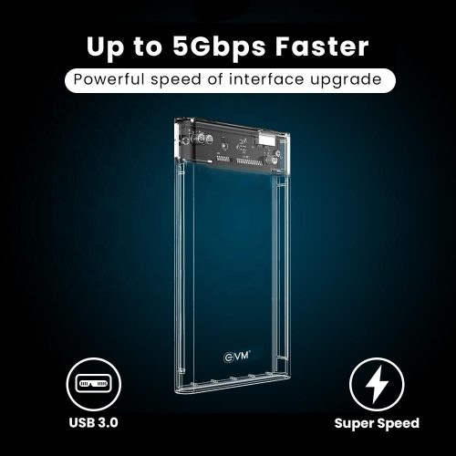 EVM 2.5" Sata SSD Casing High Speed USB 3.0 EVM-ESC/TP01