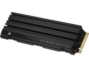 Corsair 1TB MP600 ELITE NVMe PCIe 4.0 M.2 Internal SSD (Heatsink) CSSD-F1000GBMP600EHS
