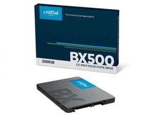 Crucial BX500 2.5 inch 2TB SATA III 3D SSD CT2000BX500SSD1