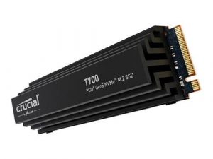 Crucial T700 2TB PCIe 5.0 x4 M.2 Internal SSD with Heatsink CT2000T700SSD5