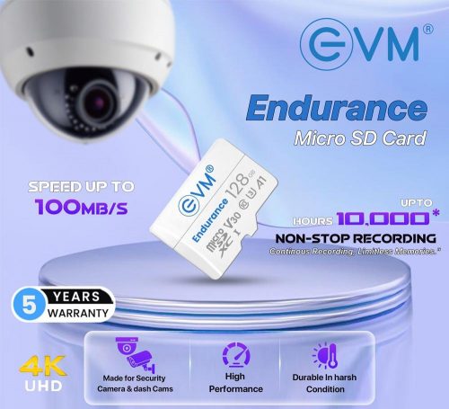 EVM 128GB Endurance Micro SD Card ENTF/128GBU3