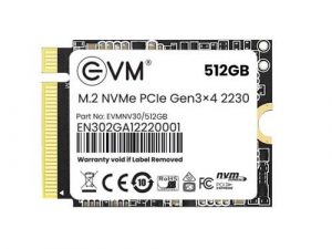 EVM 512GB 2230 NVMe SSD EVMNV30/512GB