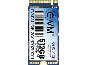 EVM 512GB 2242 NVMe SSD EVMNV42/512GB