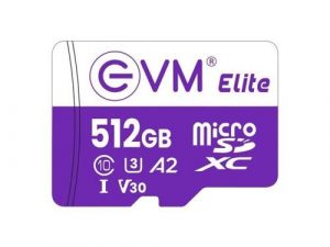 EVM ELITE 512GB MICROSD XC CLASS 10 EETF/512GU3