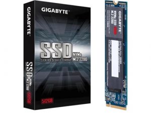 GIGABYTE 512GB M.2 NVMe SSD GP-GSM2NE3512GNTD