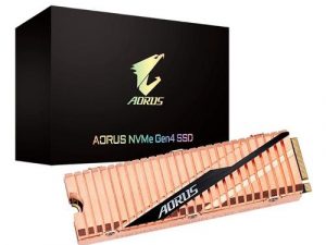 GIGABYTE AORUS 1TB M.2 2280 PCI-Express 4.0 x4 3D TLC NVMe Gen4 SSD GP-ASM2NE6100TTTD
