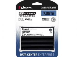 Kingston DC3000ME 7.68TB PCIe Gen5 NVMe U.2 SSD SEDC3000ME/7T6