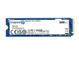 Kingston NV3 500GB Gen4x4 M.2 Internal SSD SNV3S/500G