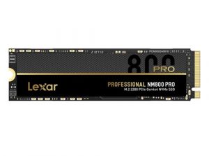 Lexar Professional 1TB NM800 PRO PCIe 4.0 x4 NVMe M.2 Internal SSD LNM800P001T-RNNNG