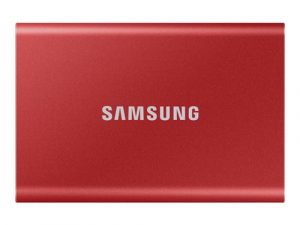 Samsung 2TB T7 Portable SSD (Red) MU-PC2T0R/WW