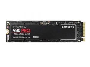 SAMSUNG 980 PRO 500GB M.2 NVME GEN4 INTERNAL SSD MZ-V8P500BW
