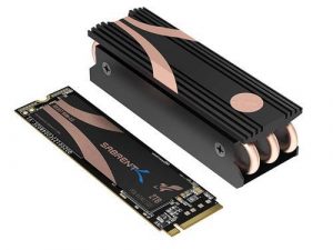 Sabrent 2TB Rocket Nvme PCIe Gen4 x 4 M.2 2280 Internal SSD With Heatsink SB-ROCKET-NVMe4-HTSK-2TB