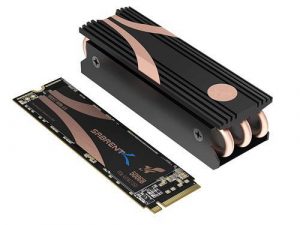 Sabrent 500GB Rocket Nvme PCIe Gen4 x 4 M.2 2280 Internal SSD With Heatsink SB-ROCKET-NVMe4-HTSK-500