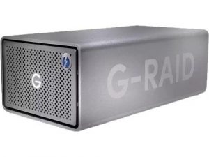 SanDisk Professional G-RAID 2 8TB 2-Bay RAID Array SDPH62H-008T-NBAAD