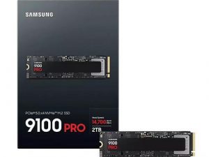 Samsung 9100 PRO 2TB PCIe Gen 5.0 NVMe M.2 SSD MZ-VAP2T0BW