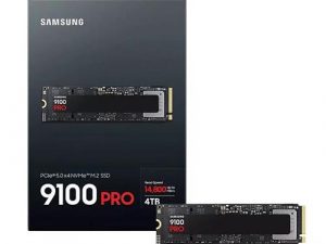 Samsung 9100 PRO 4TB PCIe Gen 5.0 NVMe M.2 SSD MZ-VAP4T0BW