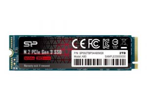 Silicon Power 2TB NVMe PCIe Gen3 x4 M.2 2280 SSD SP002TBP34A80M28