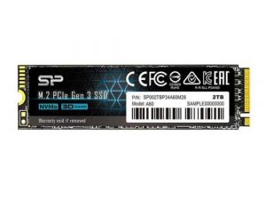 Silicon Power P34A60 1TB M.2 NVMe Internal SSD SP002TBP34A60M28