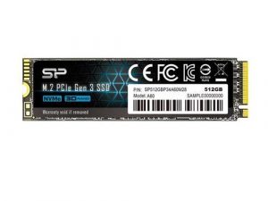 Silicon Power P34A60 512GB NVMe M.2 PCIe Gen3x4 2280 SSD SP512GBP34A60M28