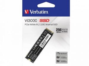 Verbatim 256GB Vi3000 PCIe NVMe M.2 SSD 49373