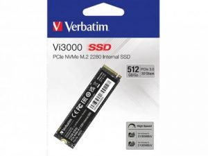 Verbatim 512GB Vi3000 PCIe NVMe M.2 SSD 49374