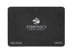 Zebronics 256GB 2.5″ SATA III SSD ZEB-SD26